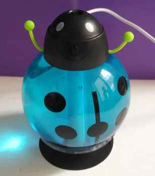 

GX02-15,Small ladybug car usb Humidifier incubator diffuser led Mini Air Humidifier Air Diffuser Portable Water Aroma Mist Maker