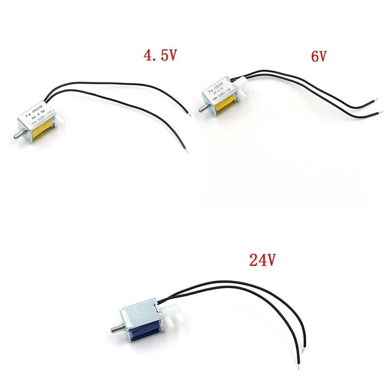 DC4.5V/6 V/24 V 2 позиции 3 способ Электрический мини микро Соленоидный клапан воздушный газ выпуск выхлопа не рекомендуется электромагнитный выпускной клапан