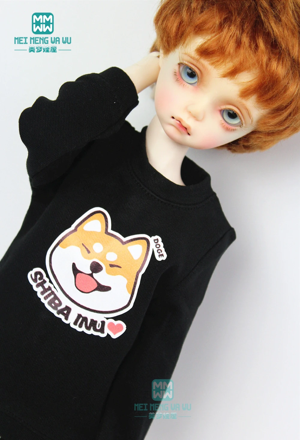 

BJD accessories doll clothes for 1/4 BJD MSD girl and boy doll fashion sweatshirts casual pants