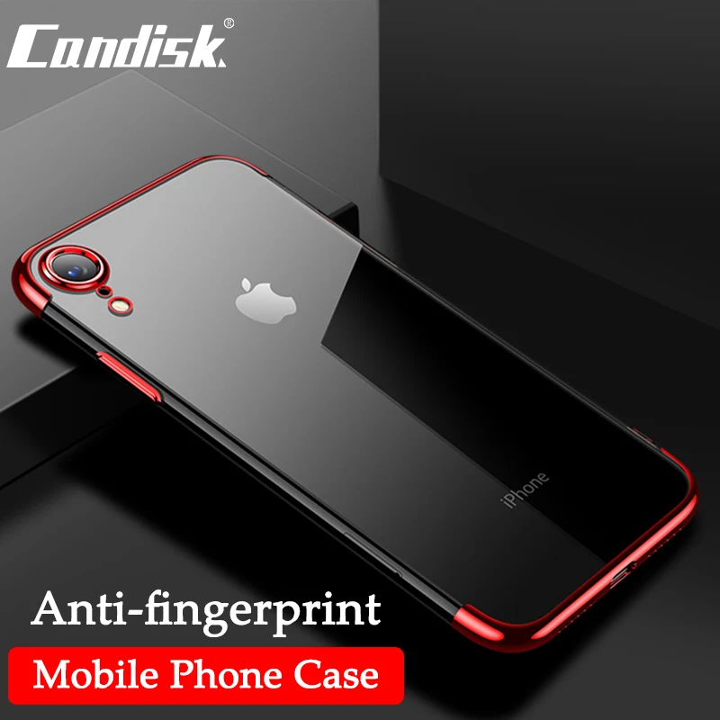 

Business Moisture-proof Durable Mobile Phone Bags For iPhone 6 6s 7 8 Plus X XS XR MAX Soft TPU Plain Fitted Phone Cover Case