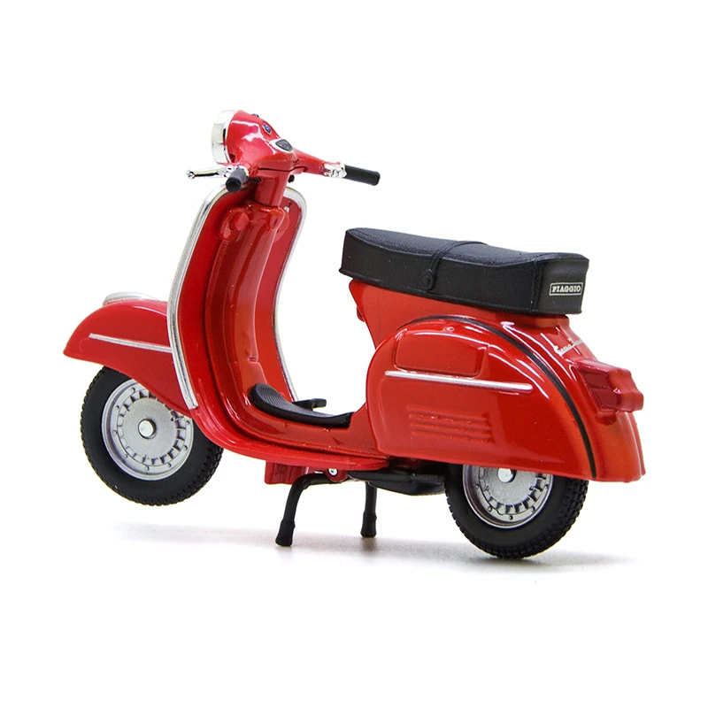 Red Vespa Miniature Vintage Collectible Bike Alloy Red 