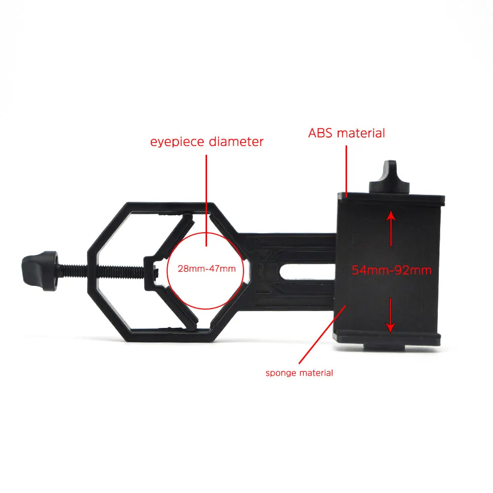 Универсальный адаптер для сотового телефона, крепление для телескопа, монокуляр, бинокль, Зрительная скобка для прицела, поддержка цифровой камеры, адаптер для окуляра