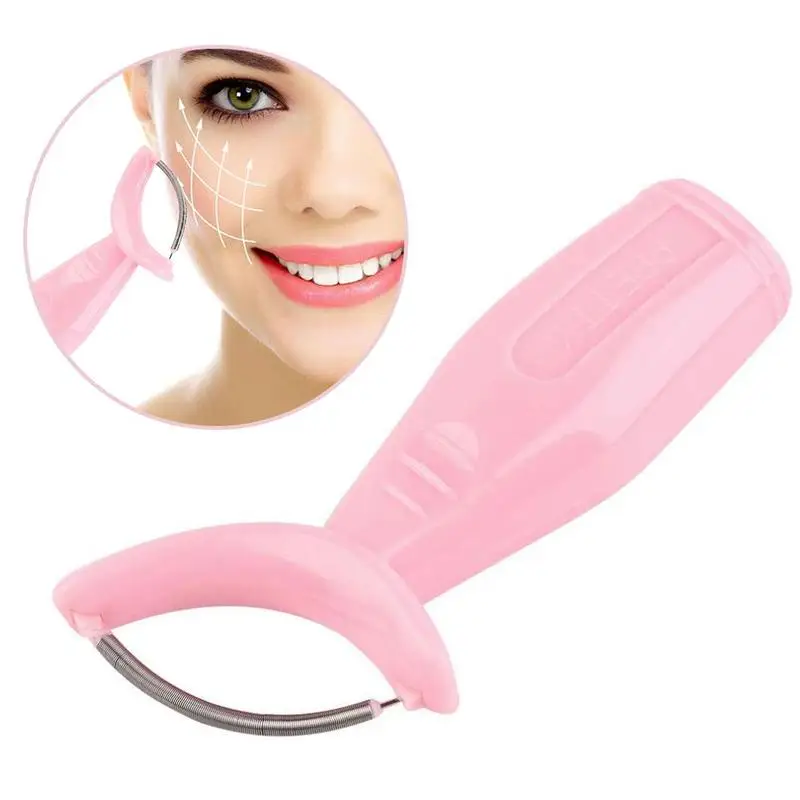 Удаление волос Весна Простота в использовании портативный эпилятор для лица для удаления волос инструмент для красоты розовый цвет