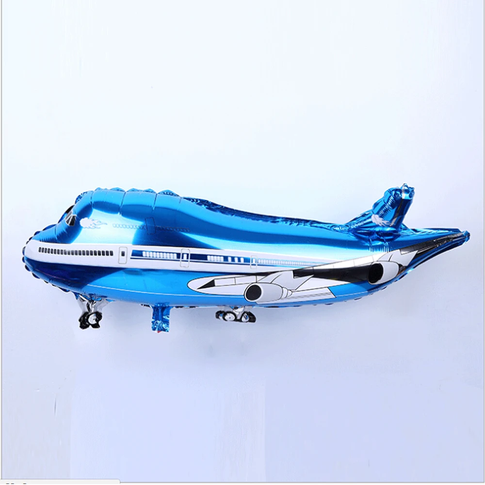 CCINEE 50 PCs Besar Pesawat Foil Balon Kartun Ulang Tahun Pernikahan