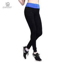 Новые Сексуальные женские леггинсы для фитнес-тренировки, спортивные брюки с эластичной резинкой на талии, брюки для быстросохнущих упражнений, одежда для женских леггинсов