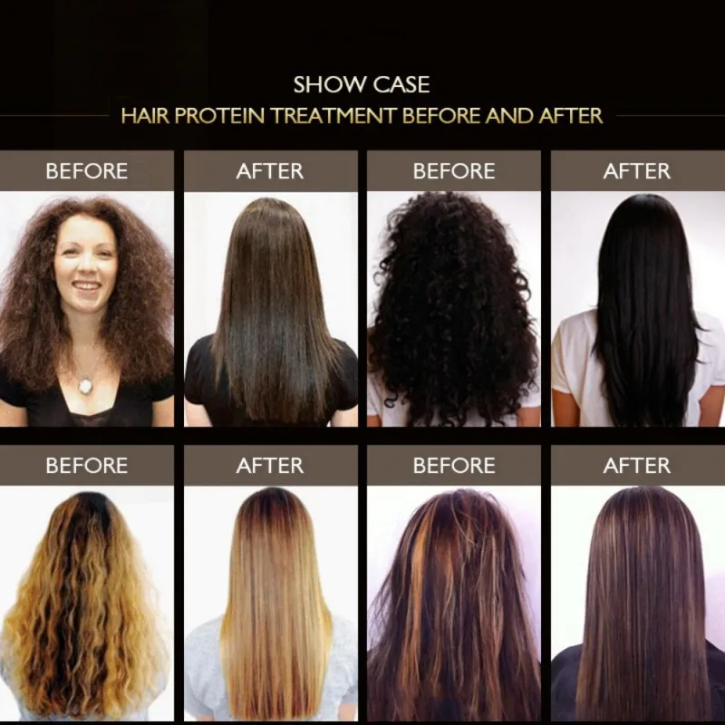 Горячая 12% Кератиновое лечение волос для африканские восстановление поврежденных волос 30 минут сделать волосы для прямых волос