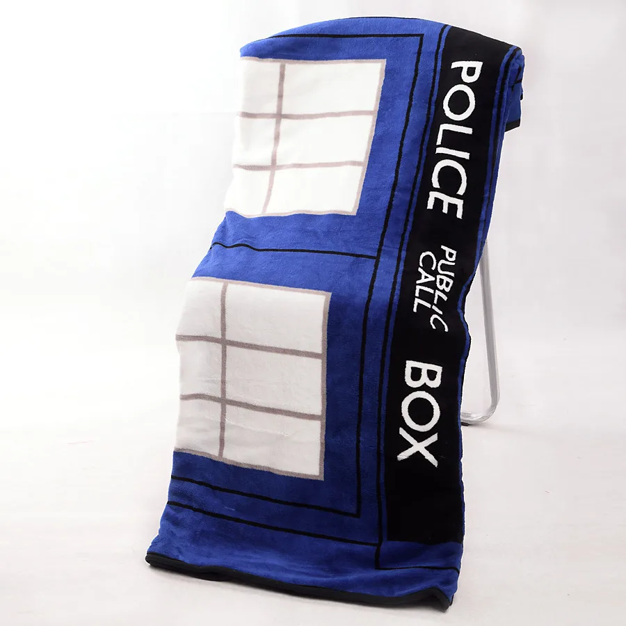 Doctor Who Blanket Large Dr Who Tardis Micro Raschel Throw Blanket Bed Blanket Carblanket Cover Aliexpress