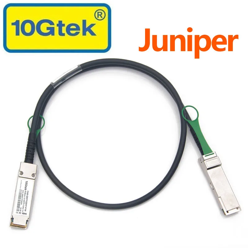 

Juniper QFX-QSFP-DAC-1M, 40GB QSFP to QSFP Ethernet Direct Attach Copper QSFP+ 40G Passive Direct Attach Copper Cable 1M