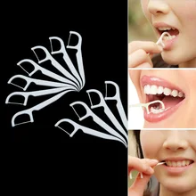 Fio para denentes – fil dentaire, brosse en plastique, cure-dents, soins buccaux, cure dent plastique, 100 pièces/lot