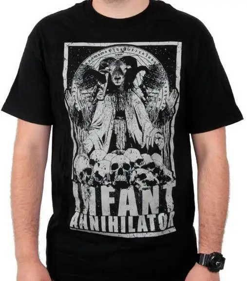 Младенческой аннигилятор-Коза Lord-футболка S-M-L-XL-2XL Фирменная Новинка официальный