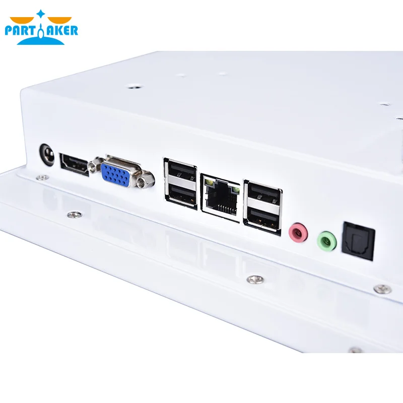 Partaker Z6 10.1 Inch Made-In-China 4 Wire Resistive Touch Screen Intel Core i5 3317U OEM All In One Pc 2G RAM 32G SSD