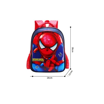 

3D boys school bag kids children school bags Boy Spiderman school Backpack 6-12 years old Backpack Shoulder Bag sac a dos gar