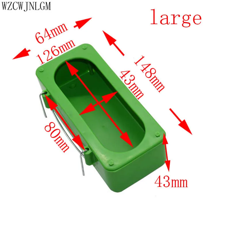Товары для домашних животных Птица висячая кормушка корыто попугай feederFeeding всплеск чашка птица кормораздатчик 20шт