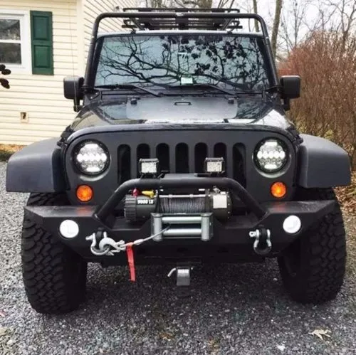 75w 7inch led healight with DRL Philips