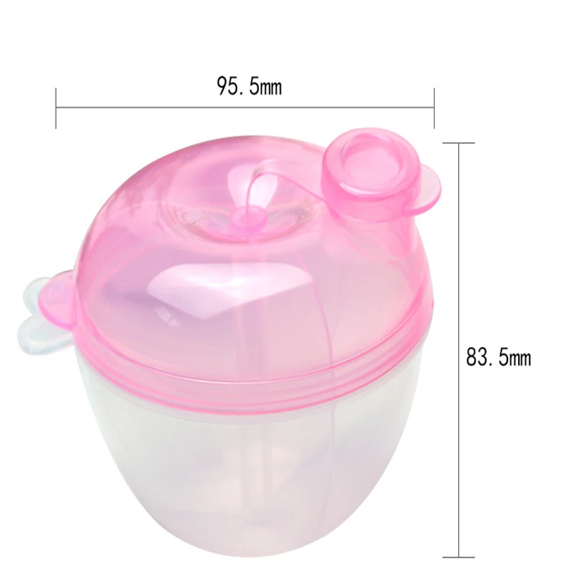 Дети любят портативный ребенок сухое молоко для новорожденного формула диспенсер Контейнер хранения миска для кормления малышей удобно