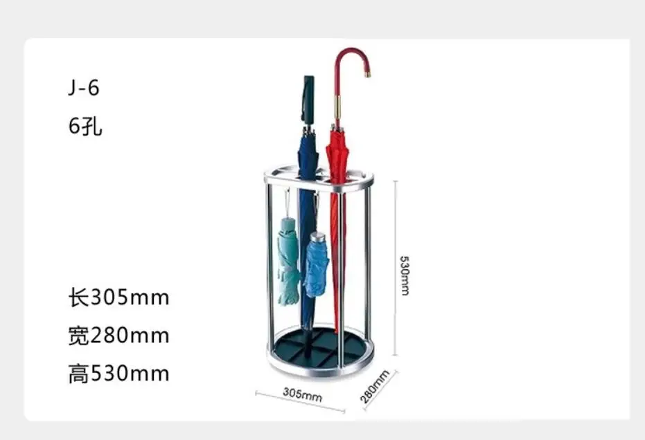 6 отверстий подвижный зонтик стойка зонтик держатель зонта