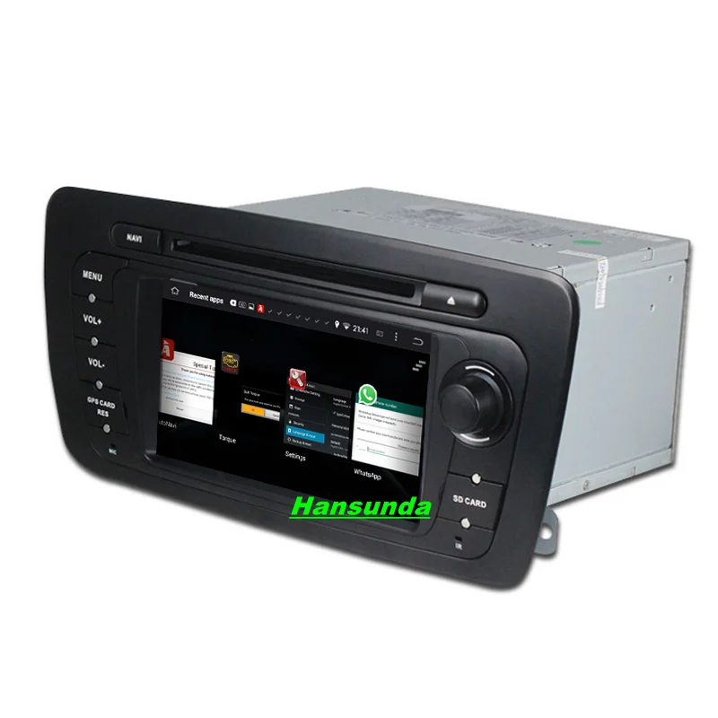 Top In-Dash 2Din Android 8.0 For Seat Ibiza  Autoradio Car Multimedia player GPS Navigation WIFI Bluetooth Car Radio RDS USB DVR 1