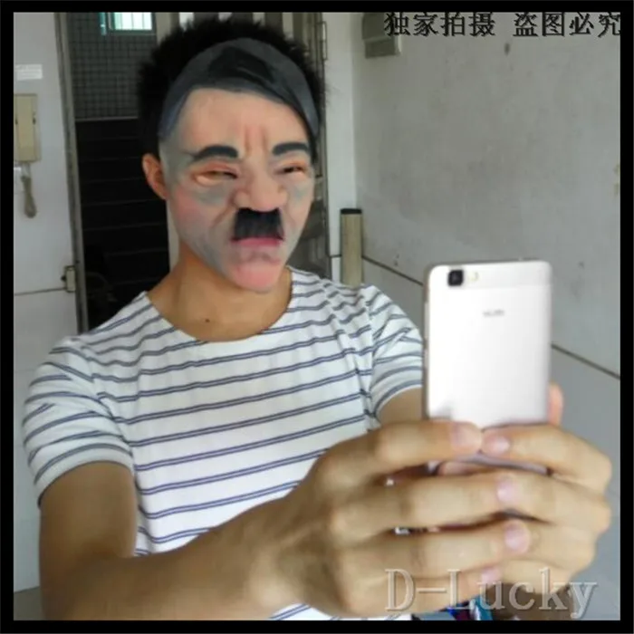 

Free shipping Adults Party Full Face Mascaras Realistic Human Mask Limited Edition Mask,christmas Mask Latex Figure Horror Mask