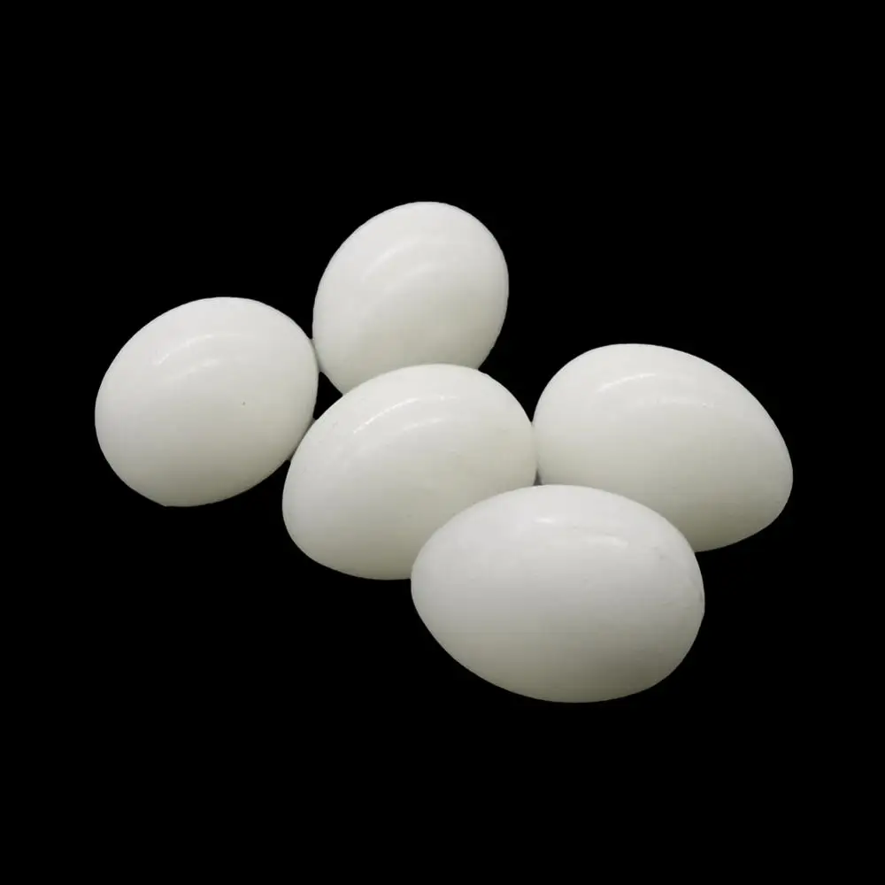 10 Pcs Plastic lifelike Simulation Bird Eggs Pigeon Quail Fake Egg Aviculture Tools Nest Hatching eggs - Image 5