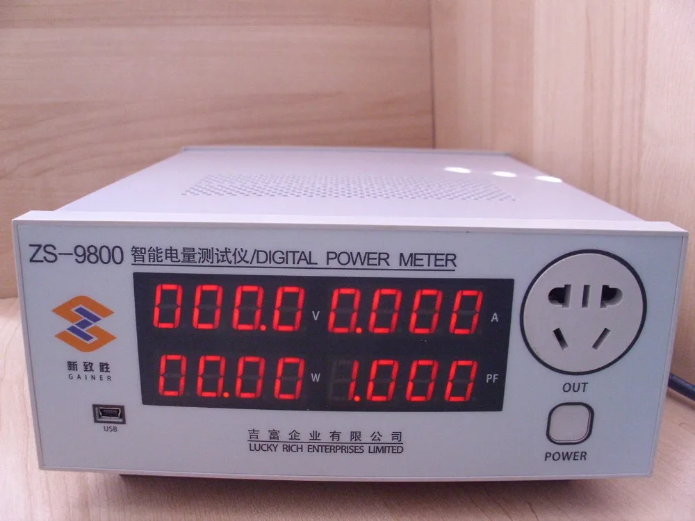 

DPM/DIGITAL ELECTRICAL AC POWER /MONITOR/ANALYZER METER,P/PF/V/I/FREQ, USB SW