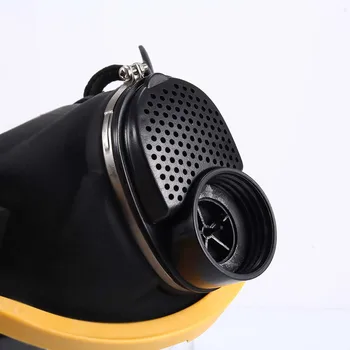 

Electric Supplied Air Fed Full Face Gas Mask Constant Flow Respirator System Device SGA998