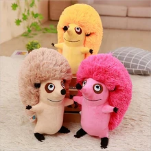 Creative Simulation Hedgehog Plush Toys Stuffed Animal Cute Small Hedgehog Soft Plush Doll Toy Children Gifts children s toy gifts stuffed simulation animal dogs dolls short plush dachshund doll toys good quality