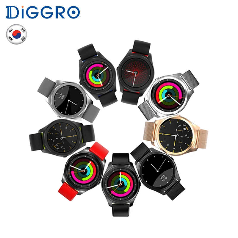 diggro di03 bluetooth siri smart watch