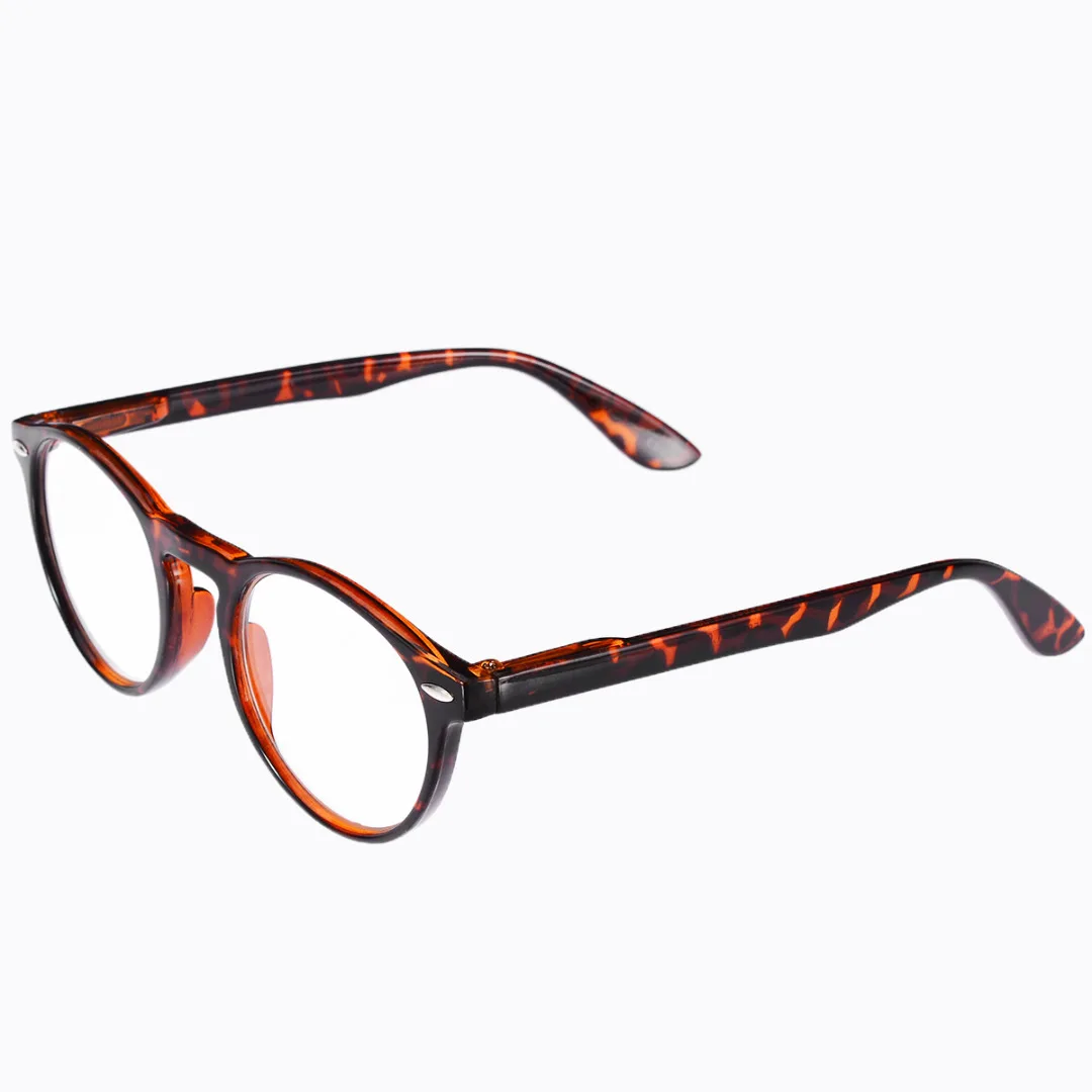 Mayitr Retro Ultra Light Round Spring Hinges Reading Glasses Women Men Full Rim Eyewear Glasses Presbyopia 4 Colors  +1.0~+3.5