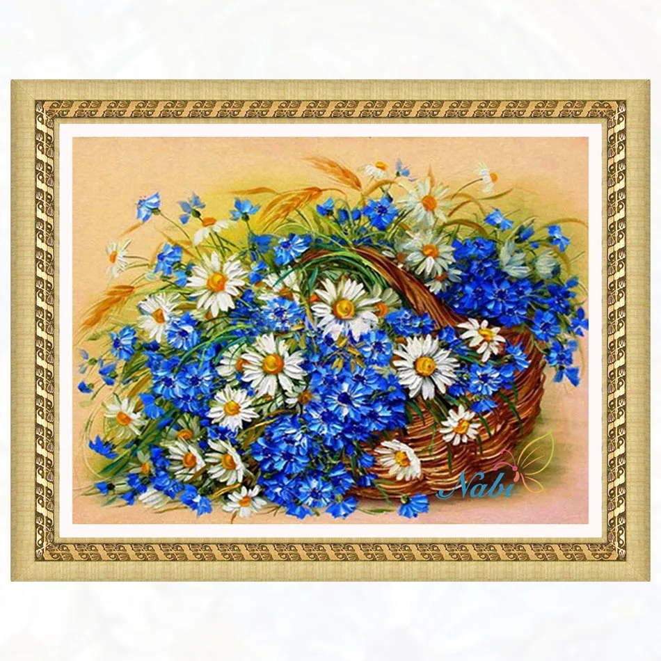 

Flowers Round diamond mosaic painting diamond embroidery cross stitch - 3d diy full rhinestones beadwork kits 3579R