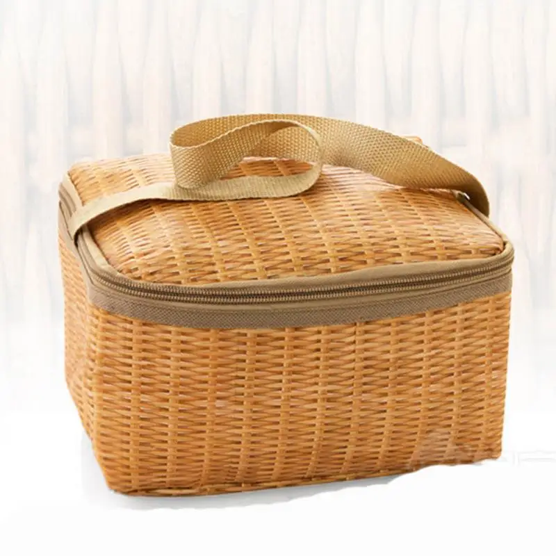 Портативный охладитель сумки для обеда изолированный Ланч-бокс посылка сумка для пикника Материал для хранения контейнер для еды для пикника