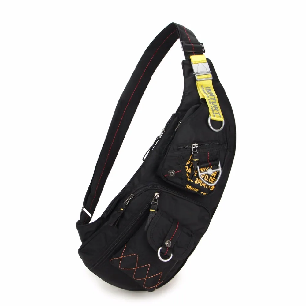 Casual Military Sling bag Chest bag Shoulder bag Messengers bag for men Black Green