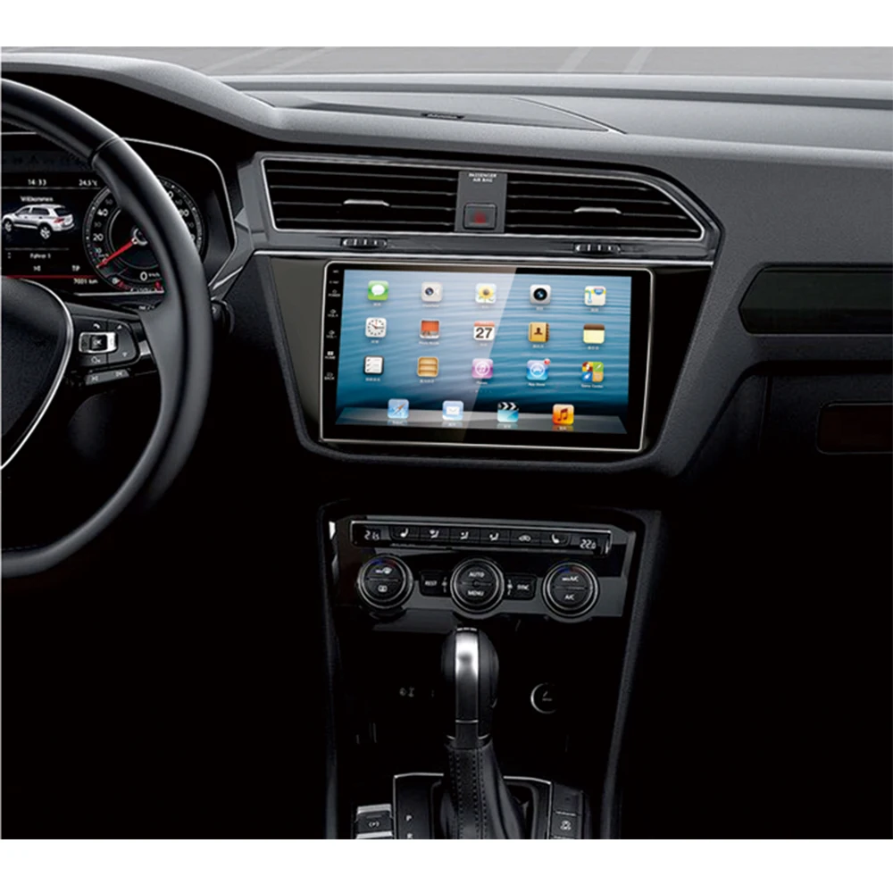 Cheap OZGQ Android 7.1 Car Player For VW Tiguan 2016 2017 2018 Screen Auto GPS Navigation Bluetooth Radio TV Audio Video Music Stereo 3