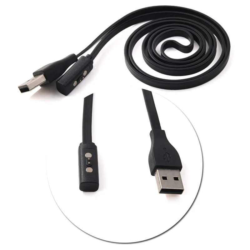 

USB Charger Charging Cable For Pebble Time Round/ Time Smart Watch/ Time Steel