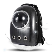 High Quality Outdoor Pet Cat Dog Backpack Puppy Carrier Breathable Travel Bag Space Capsule Backpack