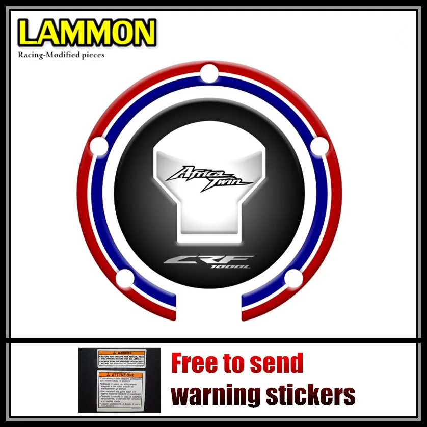 

Motorcycle Fuel Tank 3D Sticker Decal For HONDA Africa Twin CRF1000L CRF1000 L