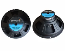 STARAUDIO 2Pcs 15″ 2500 W 8 Ohm Raw DJ Speaker Subwoofer 51oz Magnet Sub Woofers SDC-1550