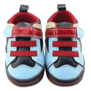 

Toddler Infant Baby Multicolour Zipper Side Sports Shoes Prewalkers