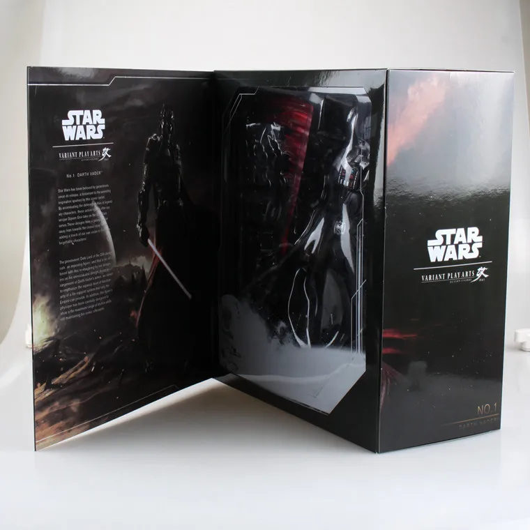 Play Arts 26 см Звездные войны Дарт Вейдер фигурка модель игрушки|Игровые фигурки и