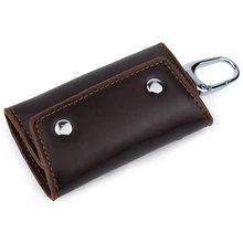 Genuine Leather Keychain Men Women Key Holder Organizer Pouch Cow Split Car Key Bag Wallet Housekeeper Key Case Mini money bag Genuine Leather Keychain Men Women Key Holder Organizer Pouch Cow Split Car Key Bag Wallet Housekeeper Key Case Mini money bag