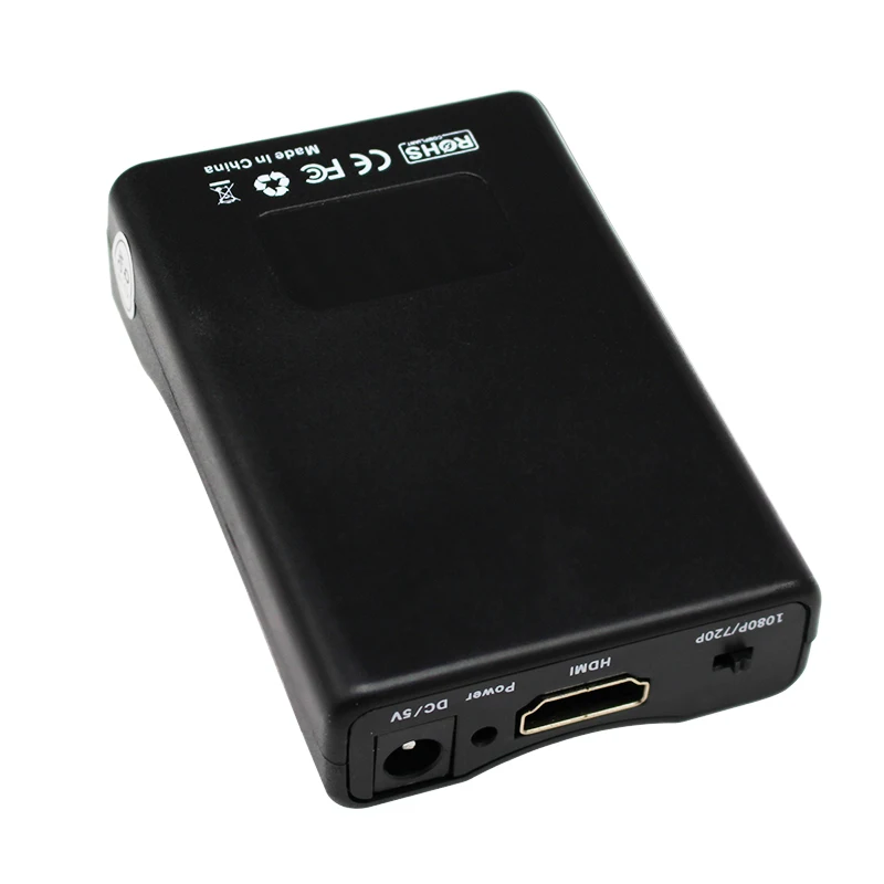1080P SCART To HDMI Converter Video Audio Signal Adapter HD With Charge Cable Adapter HDMI Converter Video Audio HDMI Converter
