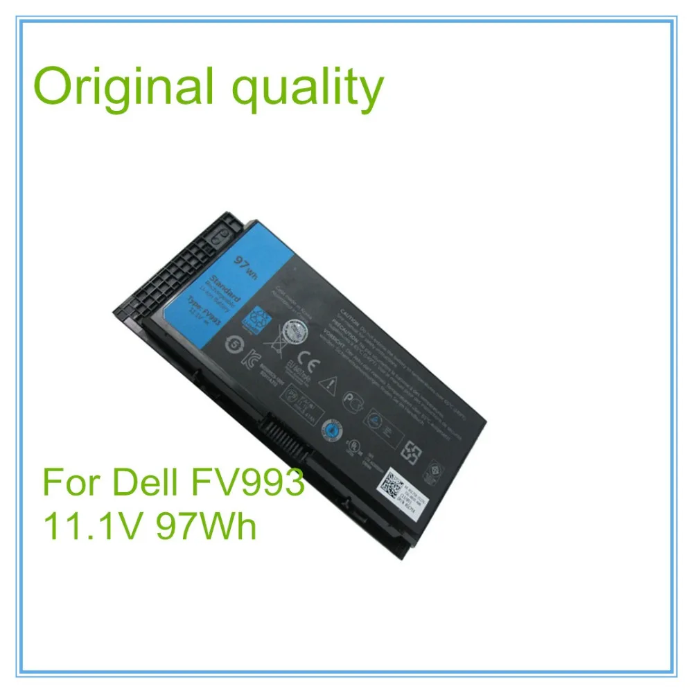 Оригинальный аккумулятор для ноутбука FV993 M4600 M6600 Замена T3NT1 PG6RC R7PND OTN1K5 батареи 9