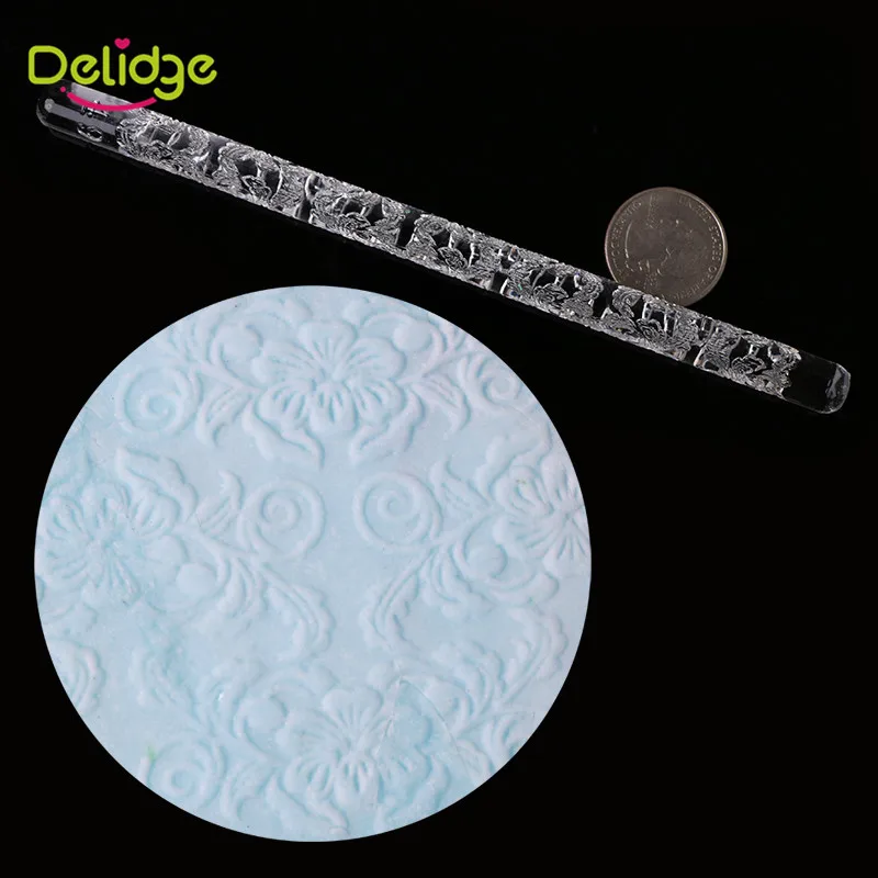 

Delidge 1pc Six Blossom a Rolling Pin Cake Handmade Turning Sugar Cookie Creative Biscuit Making Tool Acrylic Rolling Pin