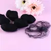 100pcs Nylon Hairnets Black Color Invisible Soft Elastic Lines Hair Net For Dancing Sporting Hair Net Wigs Weaving - Black ► Photo 2/6