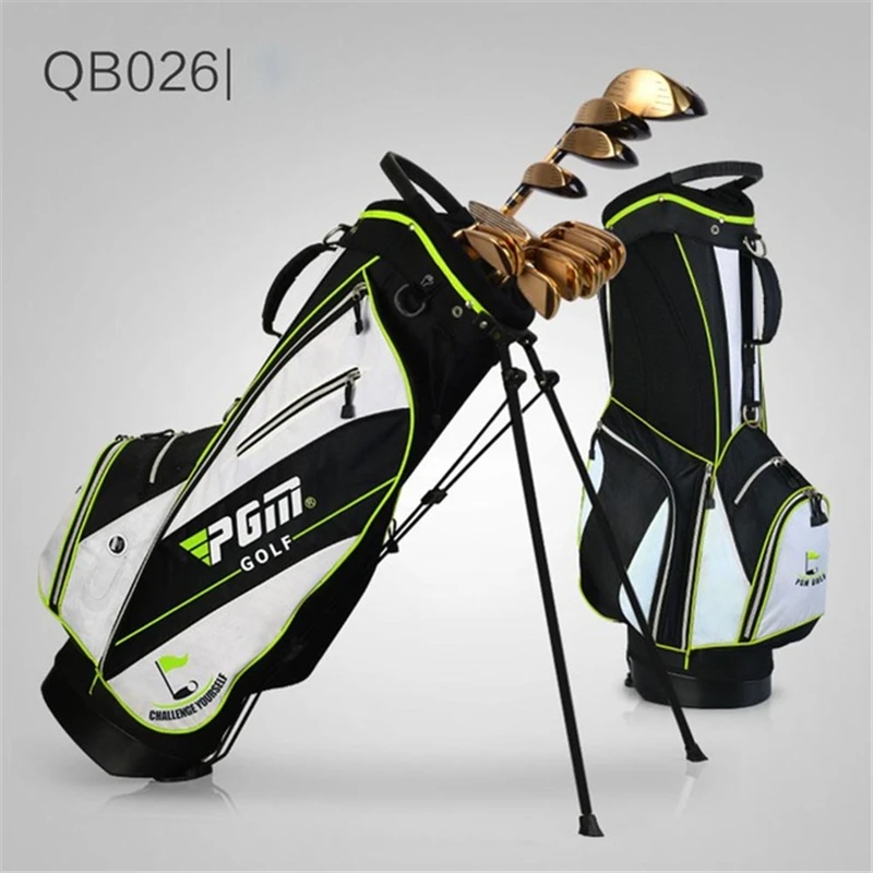 

Pgm Nylon Cloth Golf Bag Mens Women Waterproof Pack Cover Golf Bags 14 Plunger Putter Cover Bag Trolley Bag Big Capacity D0068