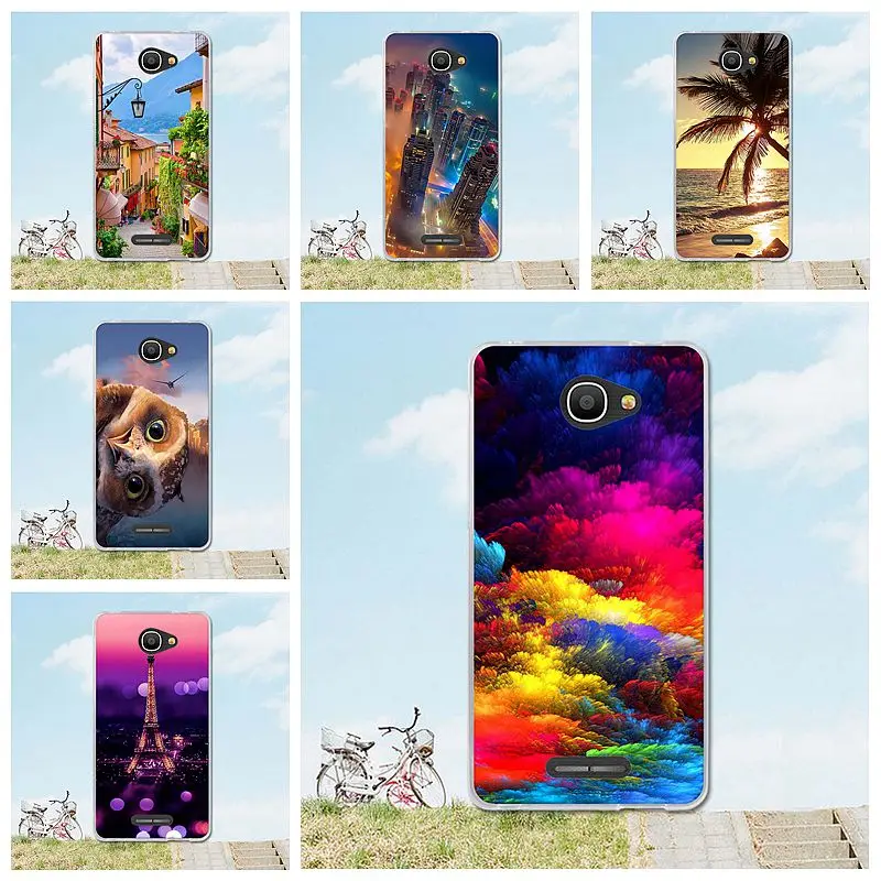 

Case For Alcatel POP 4S 4 S 5095K Pattern Soft TPU Coque Funda For Alcatel One Touch Pop 4S 5.5" Carcasas for alcatel Pop4s Etui