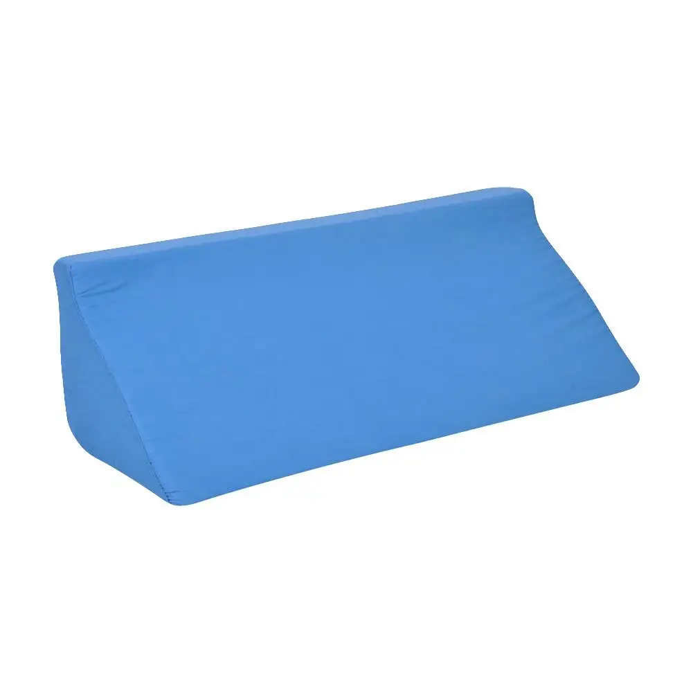 Треугольная Подушка R Тип сторона тела Подушка высокая плотность губка коврик треугольная Подушка плотность губка накладка на тело - Цвет: Blue
