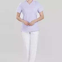 Женская одежда для работы, модная одежда, цвет лотоса, кисть для рук, одежда для врача, одежда для работы