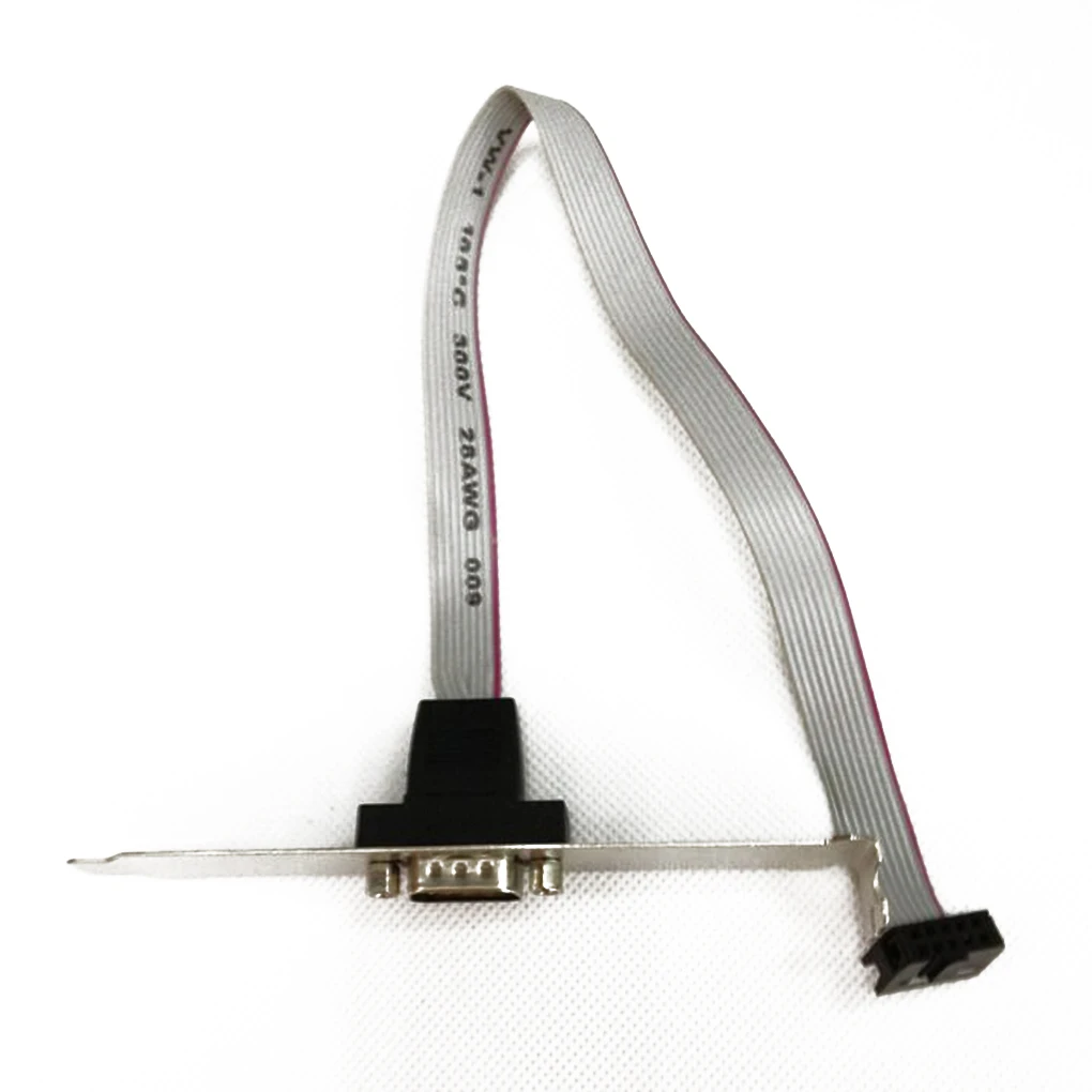 

Brand New PCI To COM 9 Pin RS232 Serial Port COM Extension Cable Adapter 9Pin DB9 Bracket Computer Cable