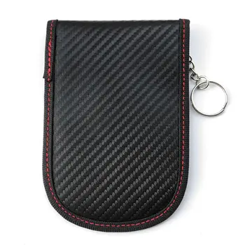 

RFID Signal Blocking Bag Cover Blocker Case Cage Pouch For Car Keys Radiation Protection Nylon Key case 2019 Hot
