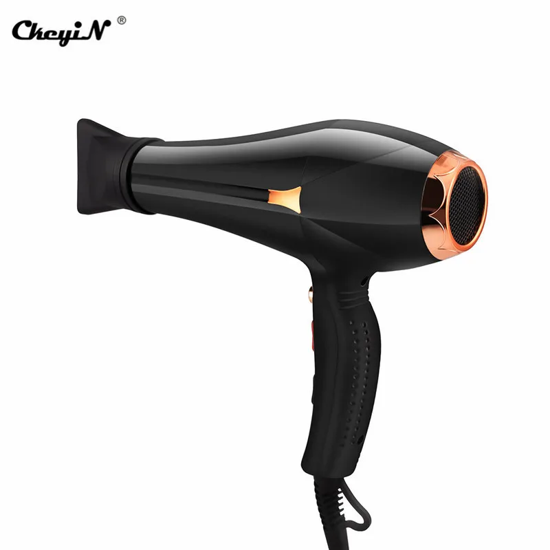 2200W Hair Dryer Professional Blow Dryer Large Power Blue light Hairdryer Blower Salon and Home Use Fast Hair Drying Tool P40